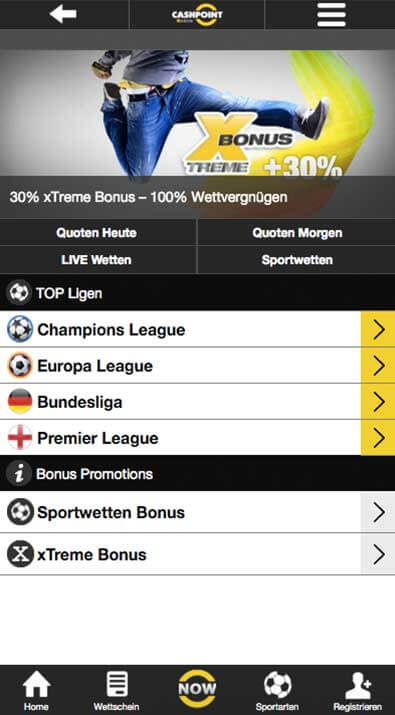 Cashpoint App Screenshot