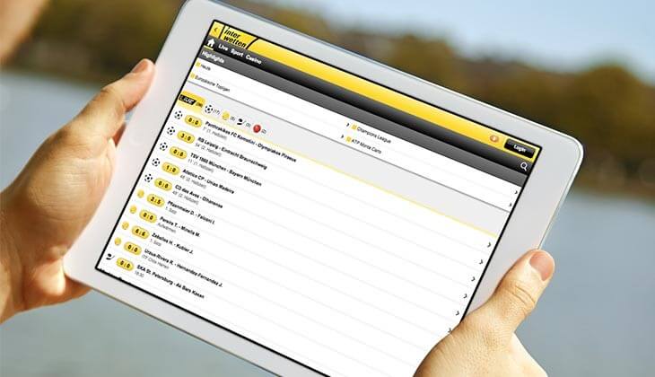 Interwetten iPad App