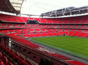 Wembley-Stadion in London